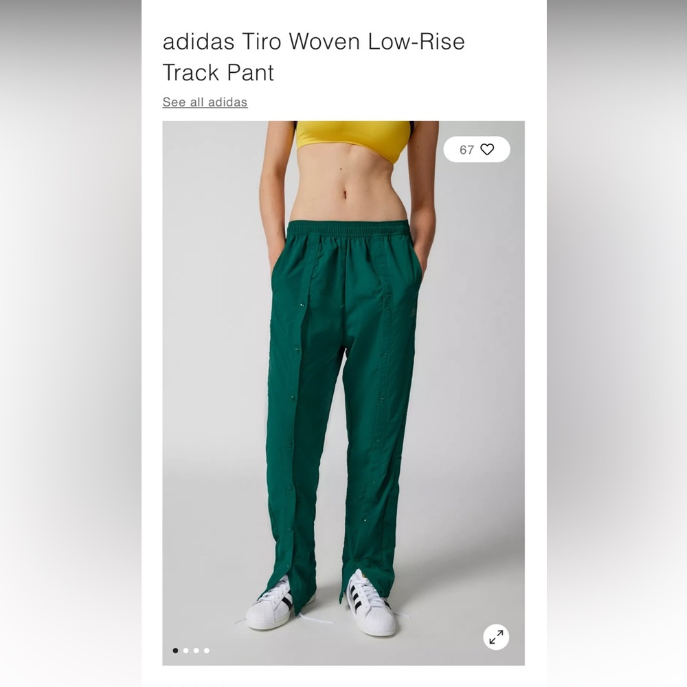 Adidas Emerald Green Tiro Track Pants